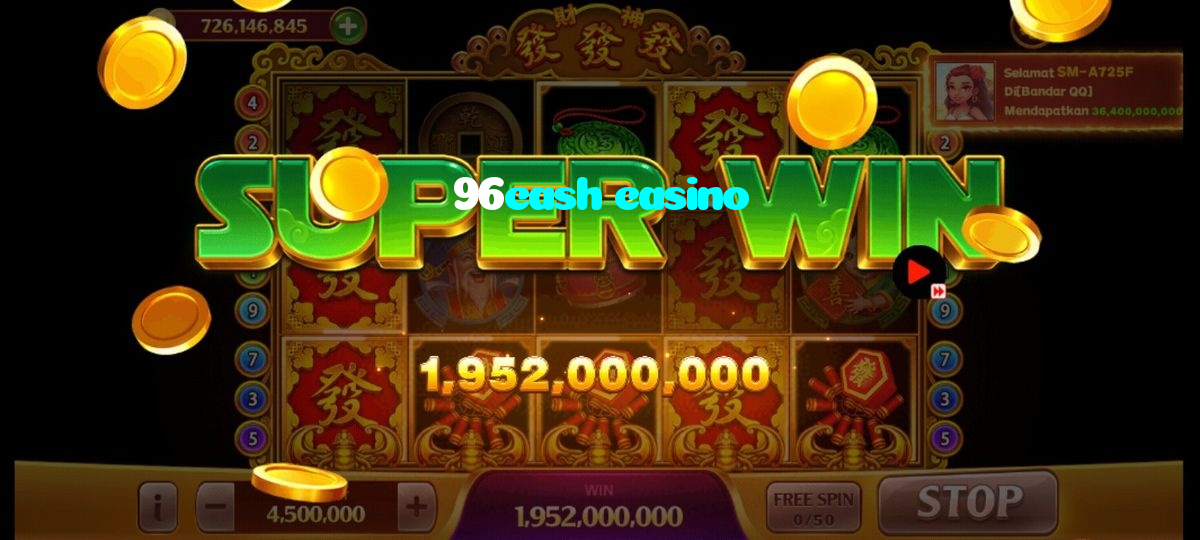 96cash casino